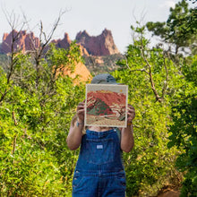 Load image into Gallery viewer, Caroline Clark - Desert Mountain Print #19 12x12