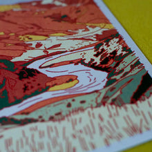 Load image into Gallery viewer, Caroline Clark - Desert Mountain Print #19 12x12