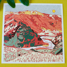 Load image into Gallery viewer, Caroline Clark - Desert Mountain Print #19 12x12