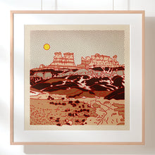 Load image into Gallery viewer, Caroline Clark - Desert Mountain Print #12 12x12