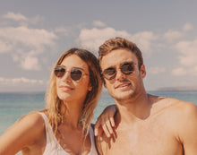 Load image into Gallery viewer, Sunski Sunglasses - Baia Champagne Amber