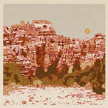 Load image into Gallery viewer, Caroline Clark - Desert Mountain Print #8 12x12
