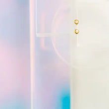 Load image into Gallery viewer, The Land of Salt - Opal Stud Earrings in Gold
