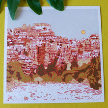 Load image into Gallery viewer, Caroline Clark - Desert Mountain Print #8 12x12
