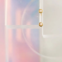 Load image into Gallery viewer, The Land of Salt - Opal Stud Earrings in Gold
