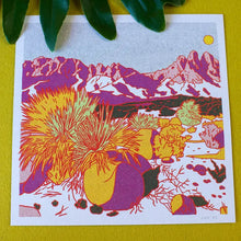 Load image into Gallery viewer, Caroline Clark - Desert Mountain Print #1 12x12
