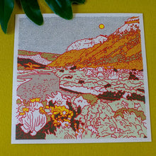 Load image into Gallery viewer, Caroline Clark - Desert Mountain Print #18 12x12
