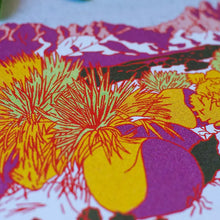 Load image into Gallery viewer, Caroline Clark - Desert Mountain Print #1 12x12
