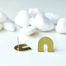 Load image into Gallery viewer, Ker-ij Jewelry - Arch Stud Earrings
