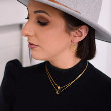 Load image into Gallery viewer, Ker-ij Jewelry - Brass Axis Earrings
