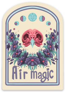 "Air Magic" Sticker By John Walden