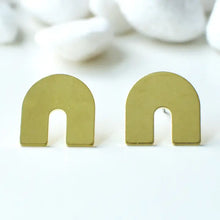 Load image into Gallery viewer, Ker-ij Jewelry - Arch Stud Earrings

